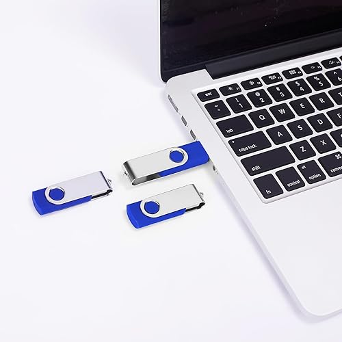 Miniatura 7 de EASTBULL Unidades flash USB a granel de 4 GB, paquete de 100 unidades flash USB 2.0 a granel, unidades USB a granel, paquete de memoria (azul,