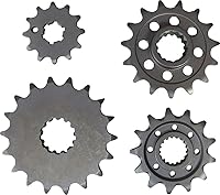 JT Sprockets JTF259.17 17T Steel Front Sprocket - Durable SCM415 Chromoly for Motorcycles & ATVs