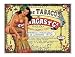 Cuban Cigar Art Print Vintage Style PINUP GIRL Poster PARTAGAS - measures 24" high x 18" wide (610mm high x 458mm wide)