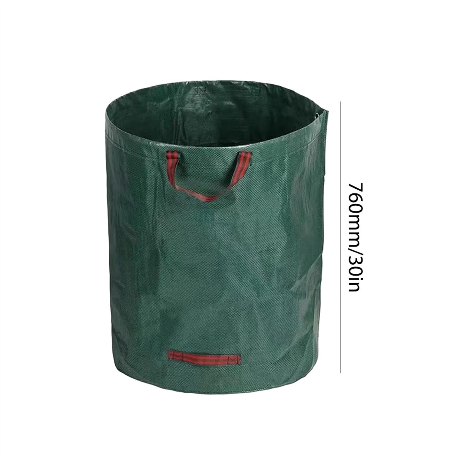 LYVQZPWLRBagaż na śmieci w ogrodzie, Worki na śmieci ogrodowe, wytrzymałe, 60-500 l, wielokrotnego użytku, worek ogrodowy o dużej pojemności, lekki, składany(120l)