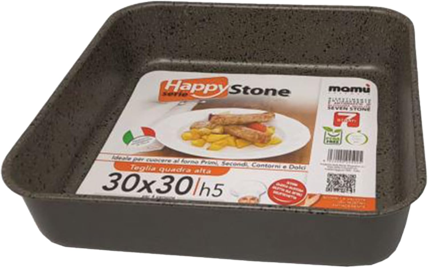 Happystone MMU820H10 High Square Baking Mould 30 x 30 cm H6.5