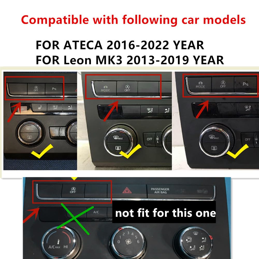 Auto Start Stop Wyłącz/Usuń/Eliminator/Canceller dla Arona/Arteon/Golf MK7 MK7.5/Jetta/Passa B8/T-Roc/Touran 5T/Leon MK3 (10 PINS)/Ibiza 6F MK (10 PINS) /Ateca (2016-2022) S