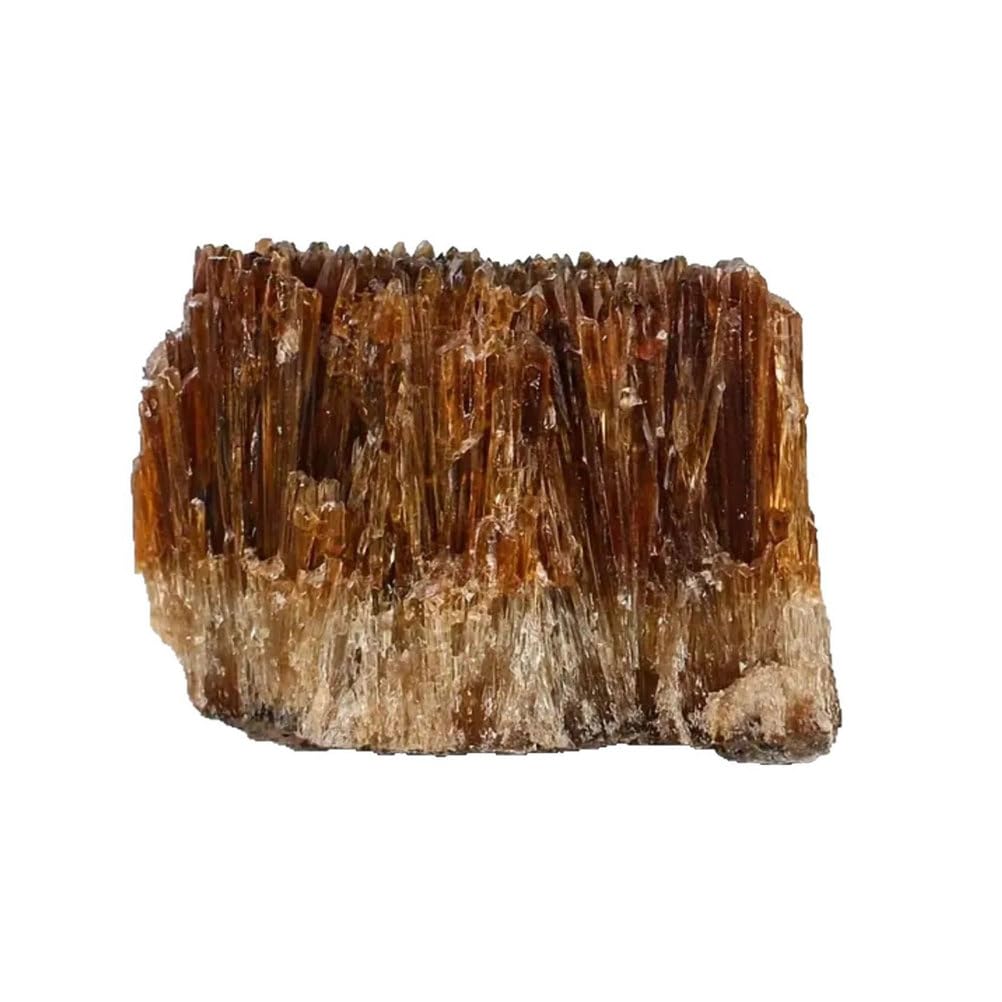 QWZTAEOZA Amber Calcite Raw Stone Ore Crystal Home Desktop Ornaments,100~200g