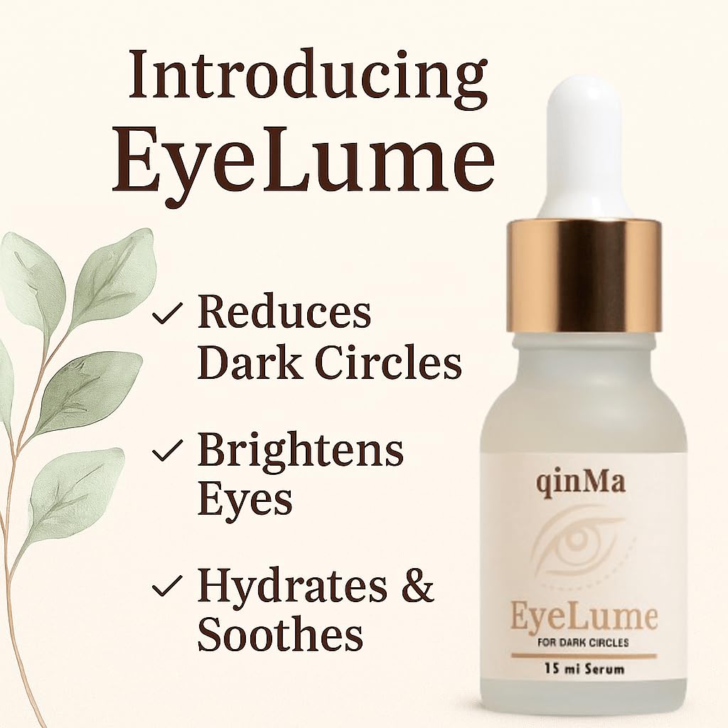 EyeLume Ayurvedic Under Eye Serum Gel for Dark Circles, Puffiness & Fine Lines | No Side Effects | GMP Certified | Lightweight & Fast Absorbing — Amazon image 3
