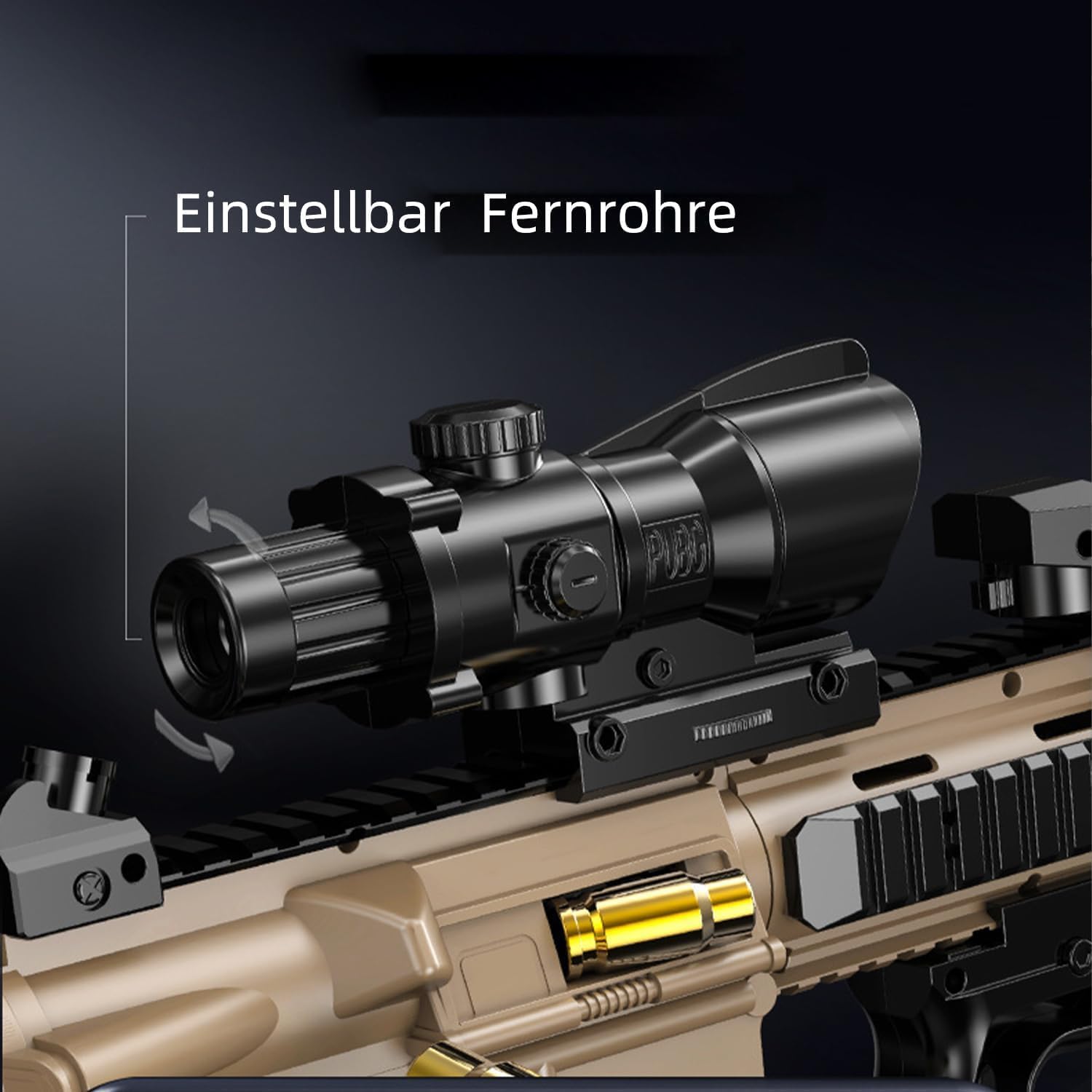 Pistola giocattolo per bambini, giocattolo morbido bullet gun M416, pistola in schiuma, ricarica manuale, pistola morbida per 12 + regali per bambini