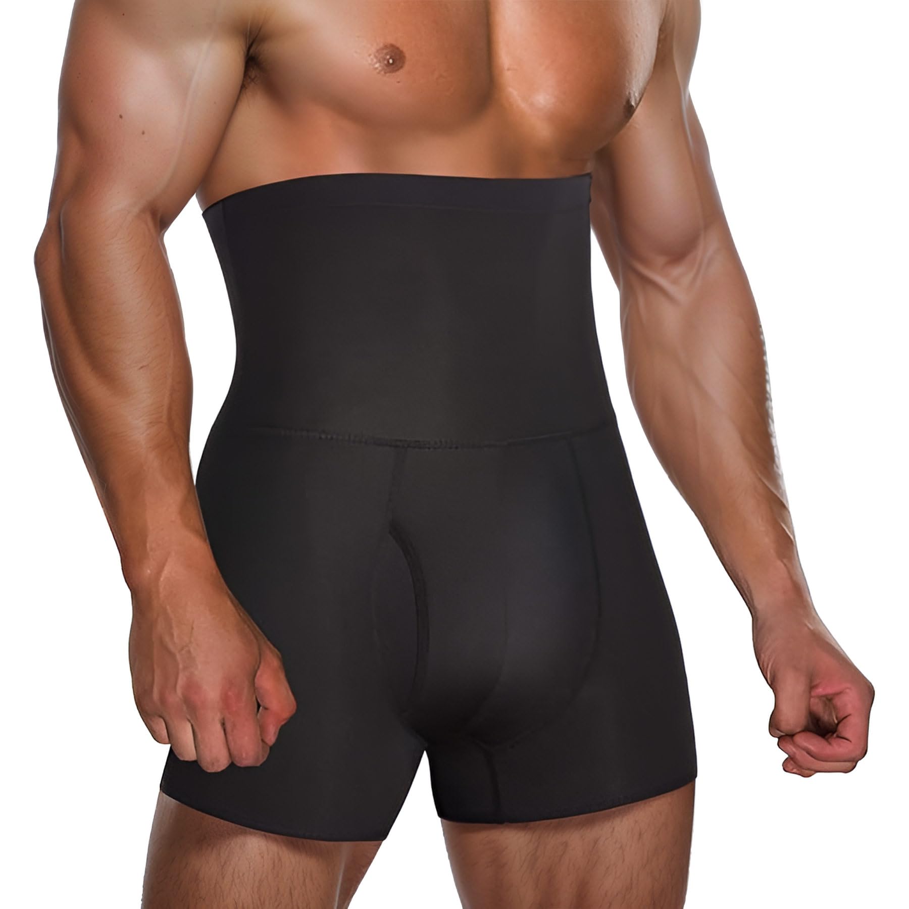 qfe Men's Shapewear Tummy Control Underwear Compression Shorts for Men Briefs Body Shaper Slimming Butt Lifting-picture-17