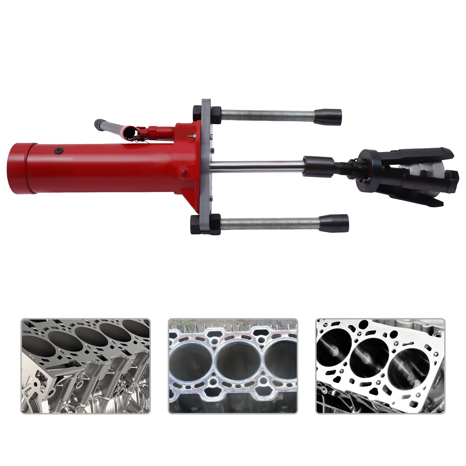 Uniwersalny ściągacz do tulei cylindrów hydraulicznych 15 ton dla przemysłu ciężarówek, ściągacz do kół pasowych, ściągacz łożysk, ściągacz do kół suchych i mokrych dla 8
