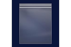 8" x 10" Medium Ziplock Bags for Storage and Organization