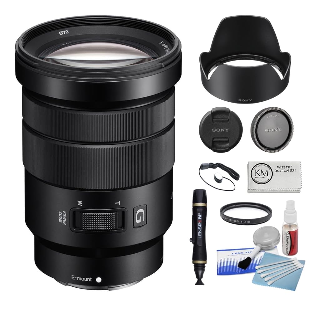 SONY E PZ 18-105mm F4 G OSS CPLフィルター付き Sony E PZ 18-105mm f/4 G OSS Lens - GP Pro