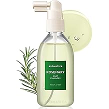 AROMATICA Root Enhancer Rosemary Water for Hair Growth spray - with Rosemary hair oil &amp; caffeine &amp; biotin - Korean hair care for hair thinning &amp; hair loss - free from silicone, paraben and sulfate