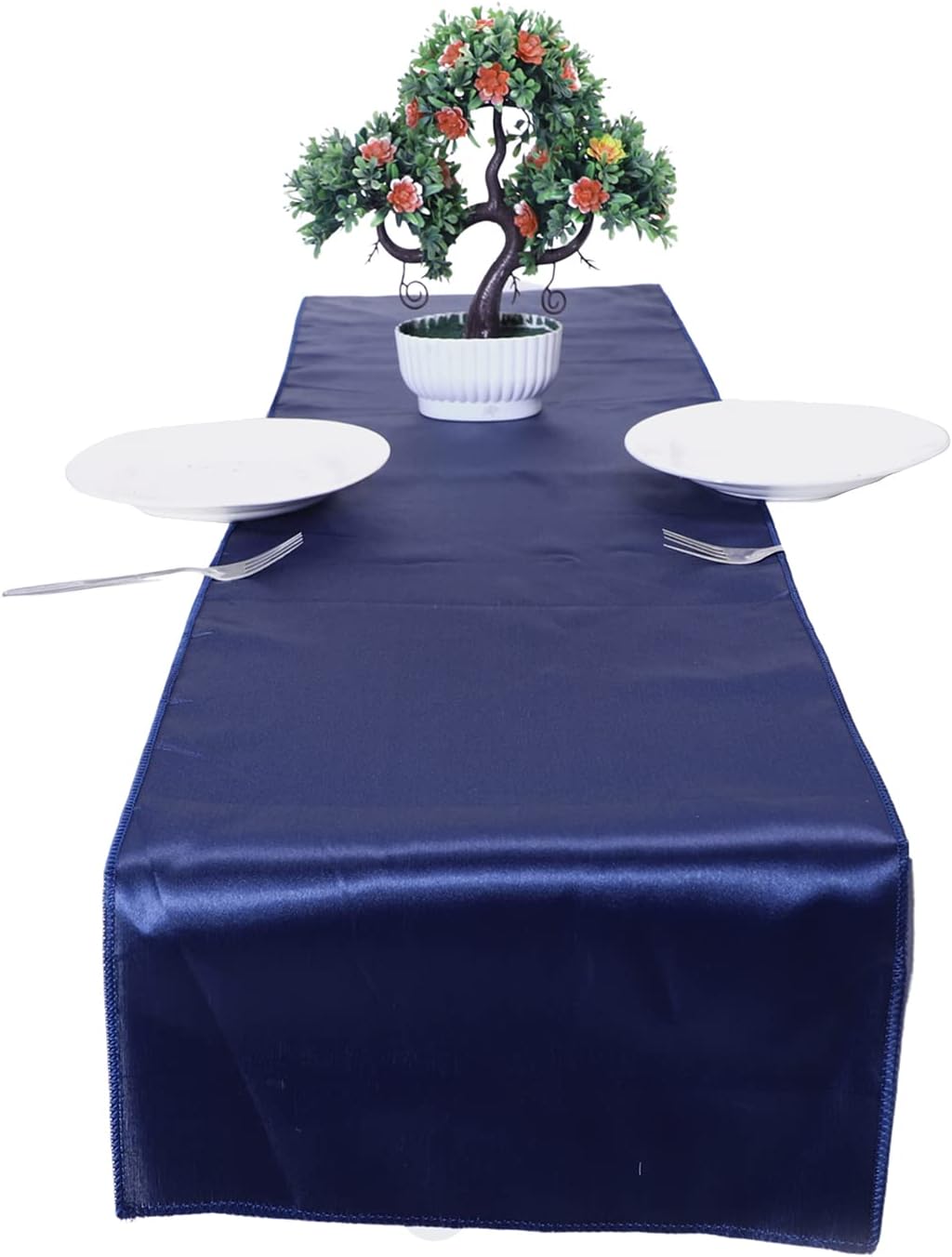 Fynite 12 Pack Satin Table Runner 12 x 108 Inches Long