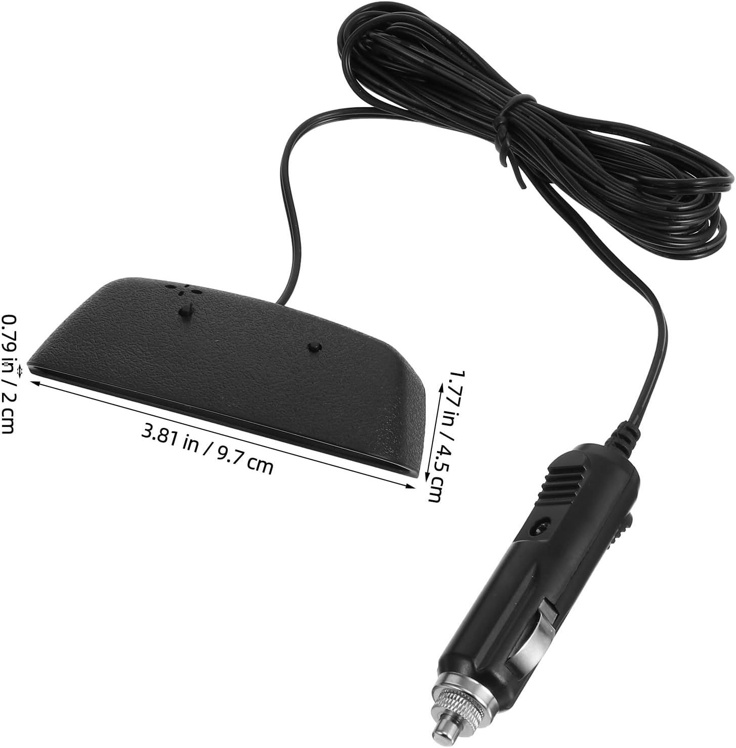 YARNOW Car Dash Clock Digital LED Vehicle Clock with Memory Battery