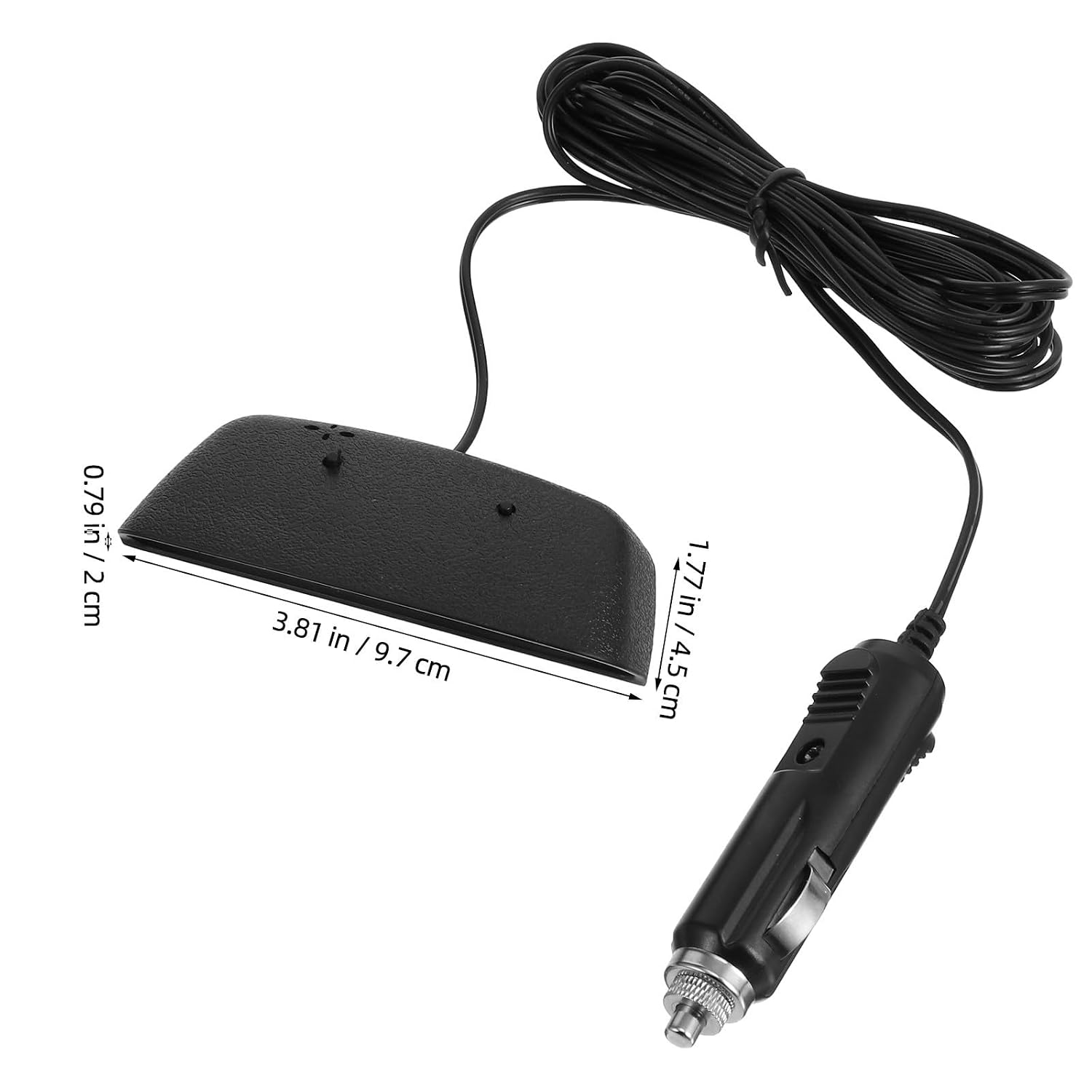 Car Electronic Clock with Built in Memory Battery for Car Interior
