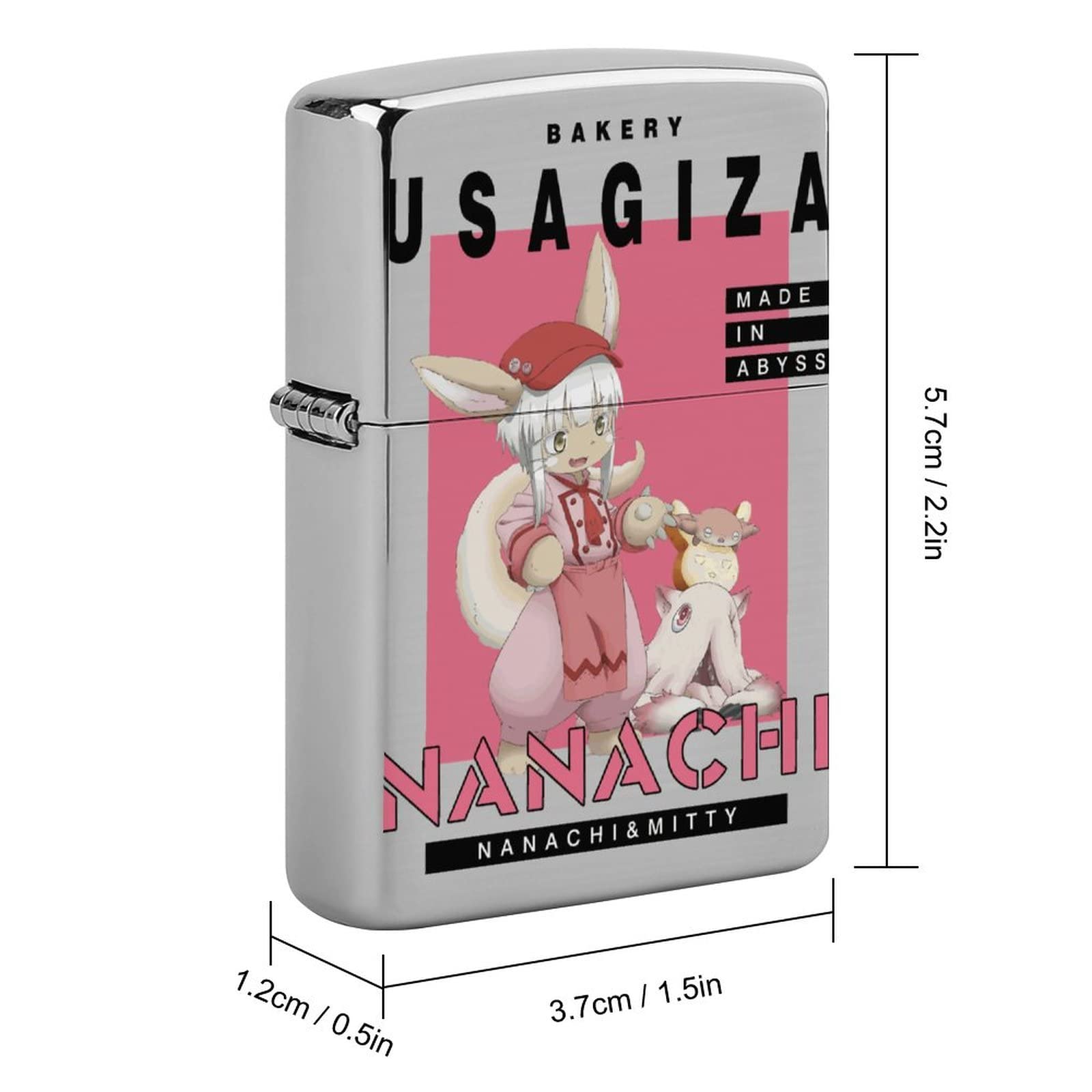 Amazon.co.jp: ジッポライターケース メイドインアビス ナナチ ZIPPO