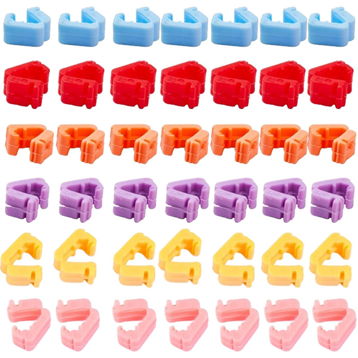 120PCS Balloon Clips for Latex Balloons, Balloon Tying Tool Balloon Clips Ties Tool for Sealing Balloon Time Accessories Birthday Wedding Party Decorations-Knotting Faster and Save Time