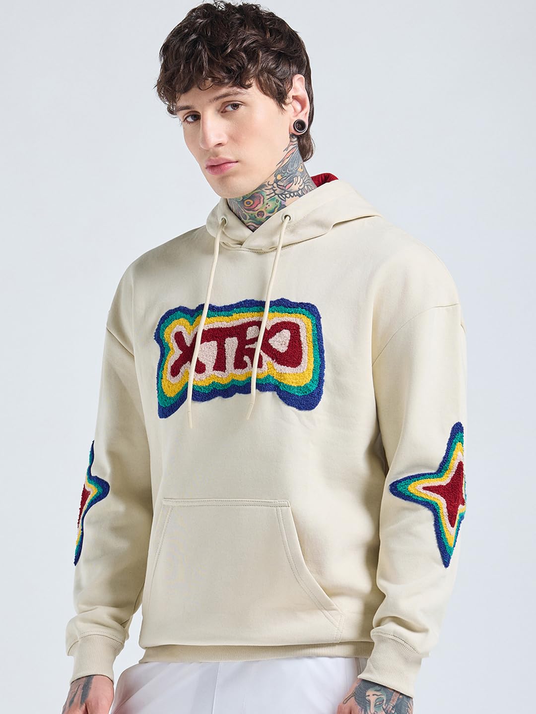 Bewakoof Bluza męska z kapturem