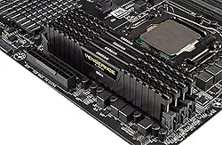 Corsair Memória de desktop VENGEANCE LPX 32GB (4 x 8GB) DDR4 3200 (PC4-25600) C16 para AMD Threadripper - Preto (CMK32GX4M4Z3200C16)