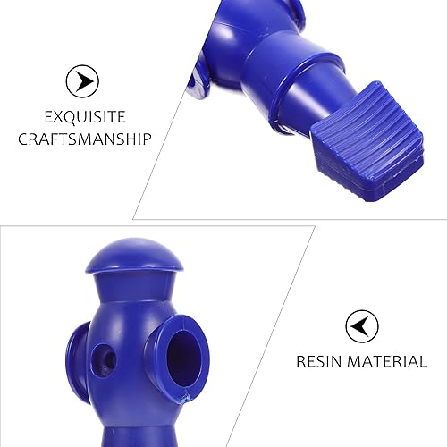 Miniatura 3 de Hombre de reemplazo de jugador de futbolín de mesa: 4 piezas de repuesto de futbolín para mesa de dínamo juguetes divertidos