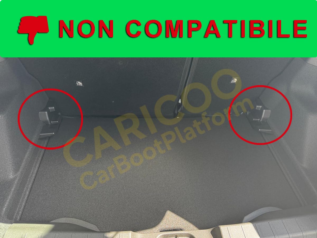 Pianale Bagagliaio Pavimento per JEEP Avenger Longitude Pannello Alto Doppio Fondo Baule Benzina e Ibrido