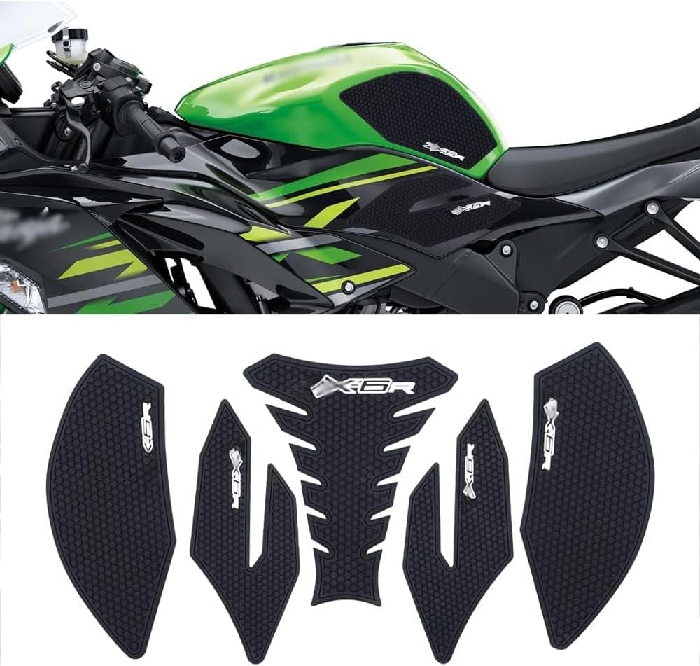 for Ninja ZX6R ZX 6R ZX-6R 2029-2023 3D Side Decals Motorcycle Anti Slip Tank Pad Stickers ZX6R Accessories