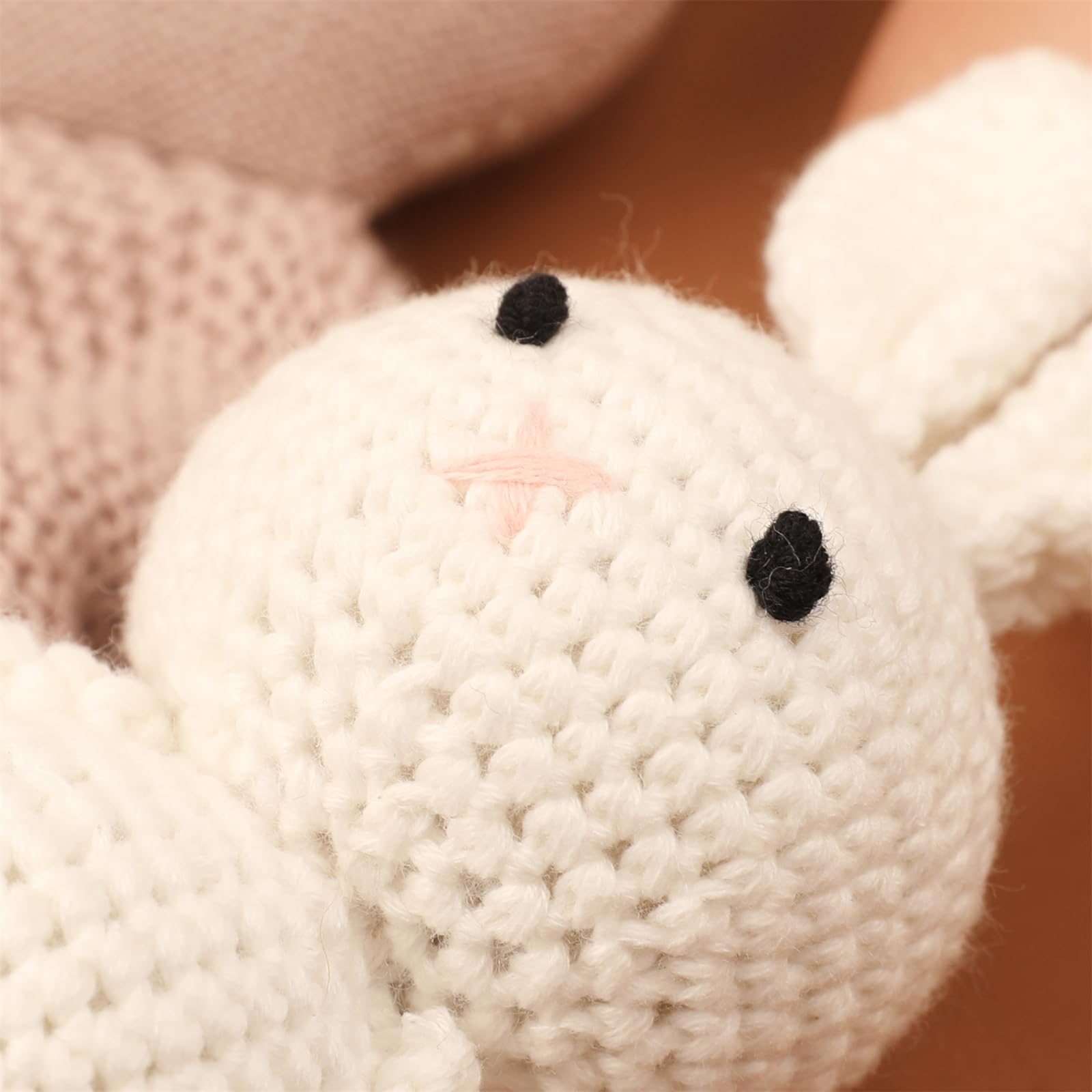 1 Set für Neugeborene, kuschelige Baumwolldecke und Essentials, einschließlich gestrickter Overalls/Geschenke für die Dusche mit Mondanhänger