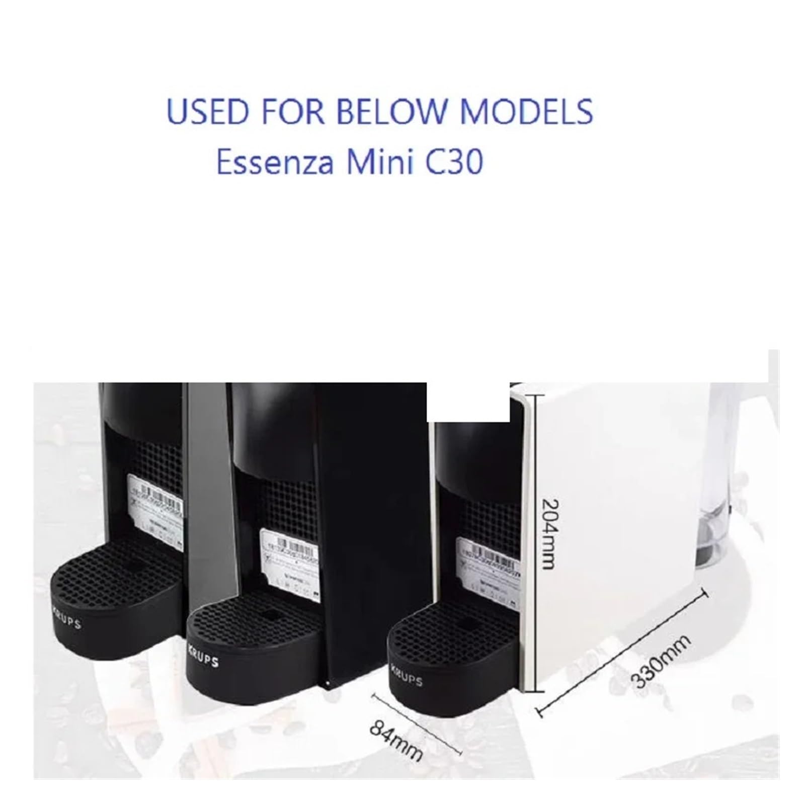Bandeja De Goteo/contenedor De Cápsulas, Compatible Con Cafeteras Nespresso Y Essenza Mini C30 (repuesto)(Capsule Container)