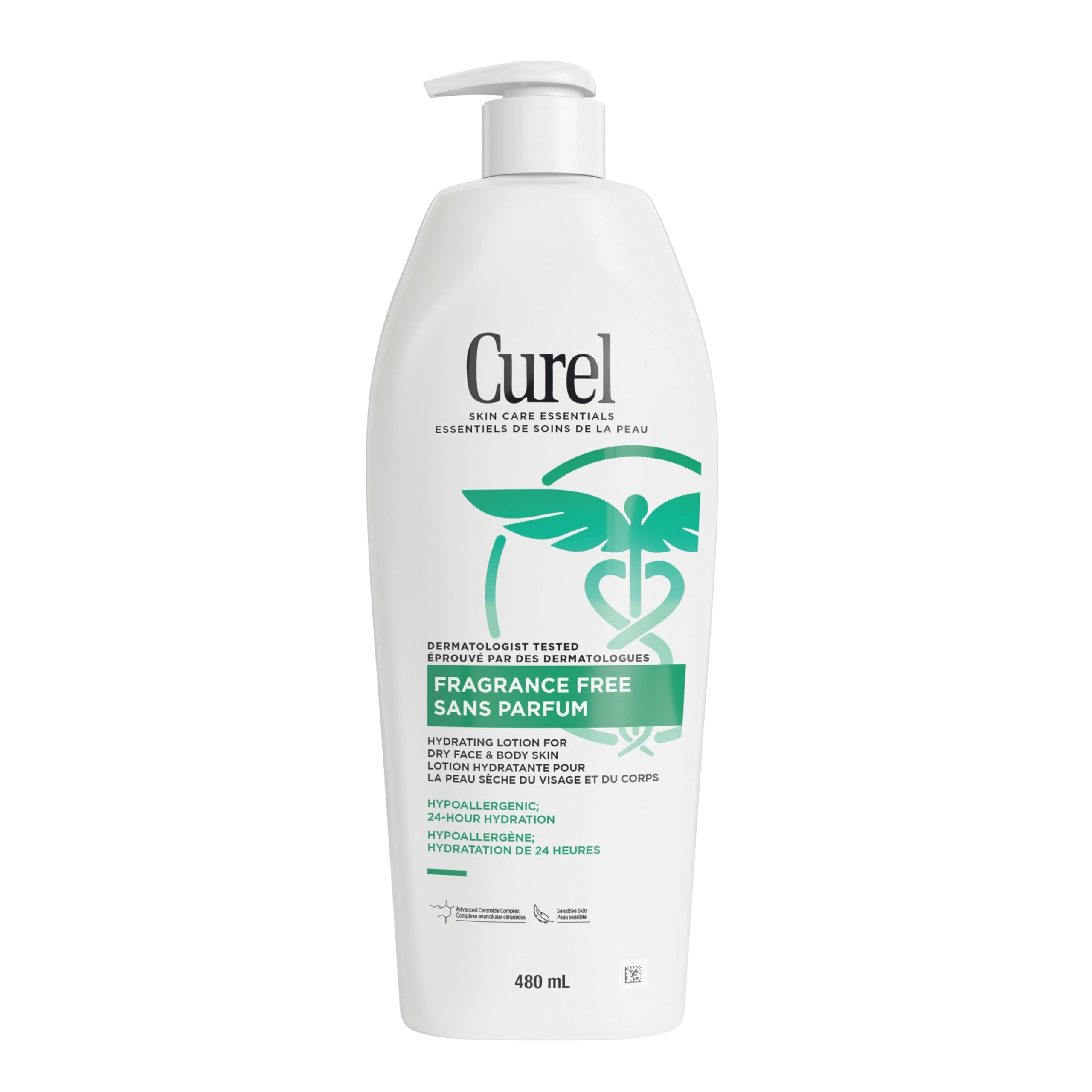 Curel Fragrance Free Comforting Moisturizer, Body Lotion, for Dry