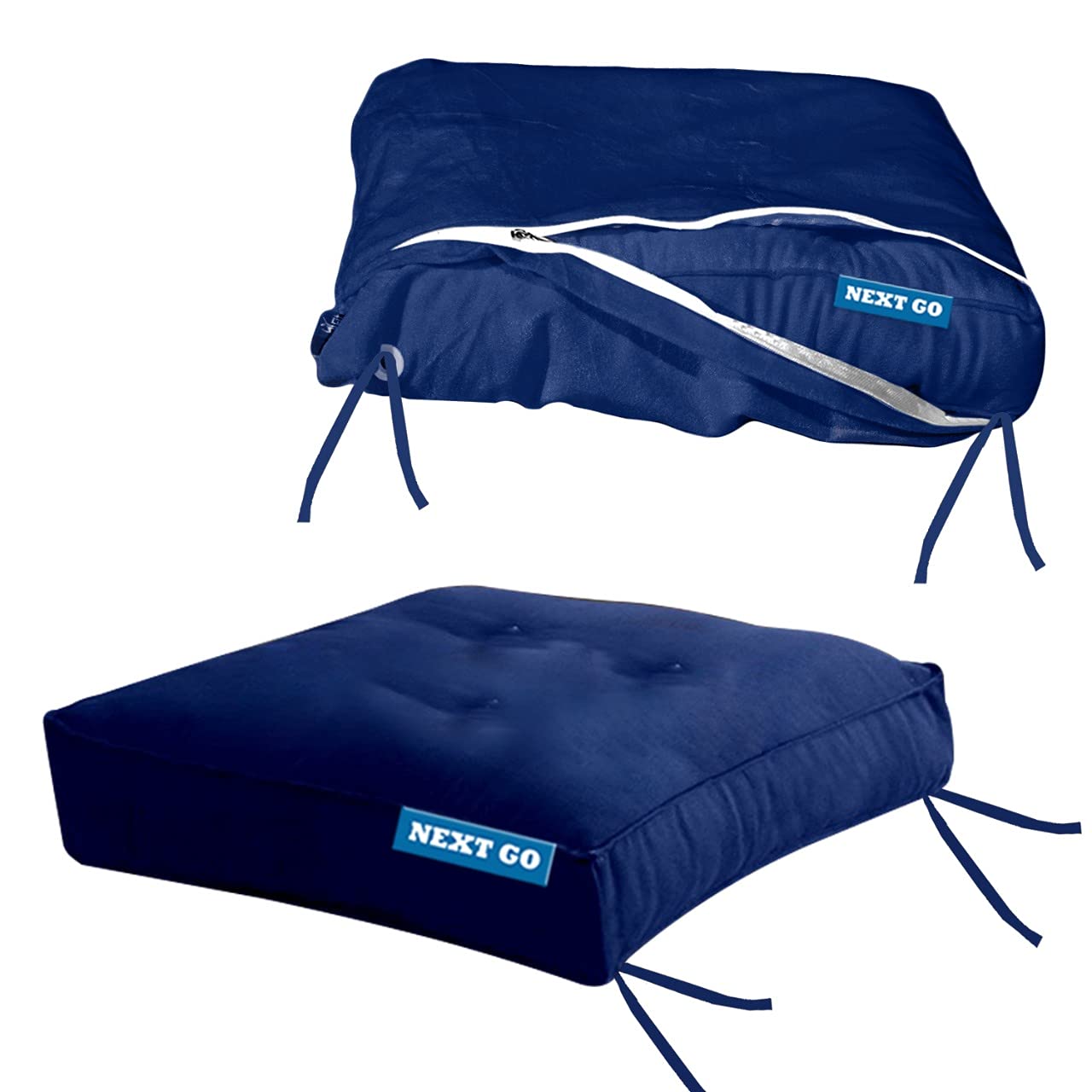 See full amazon price history chart for NEXTGO Velvet Chair Pads with Zipper Cover Square Chair Cushion with Ties Soft Thicken Seat Pads Cushion Pillow 1 pic pad and 1 coverfor Home or Car Sitting Office Color Navy Blue NEXTGO Velvet Chair Pads with Zipper Cover Square Chair Cushion with Ties Soft Thicken Seat Pads Cushion Pillow 1 pic pad and 1 coverfor Home or Car Sitting Office Color Navy Blue (B0BHZNDYVT) Amazon Price History, Amazon Price Tracker