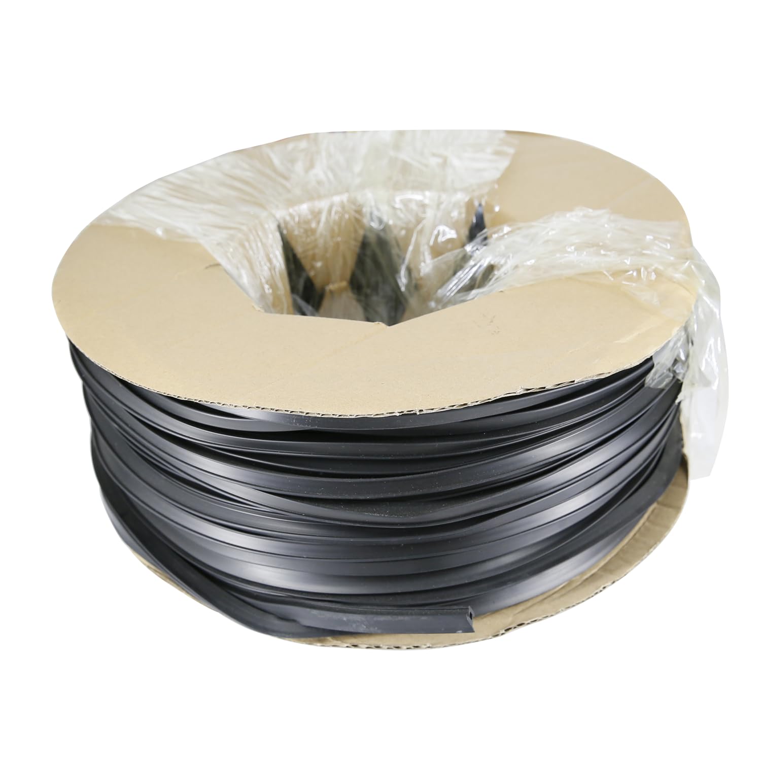 Top Hardware Black Rubber Gasket for Glass Aluminum Base Shoe 328 ft, FR100R