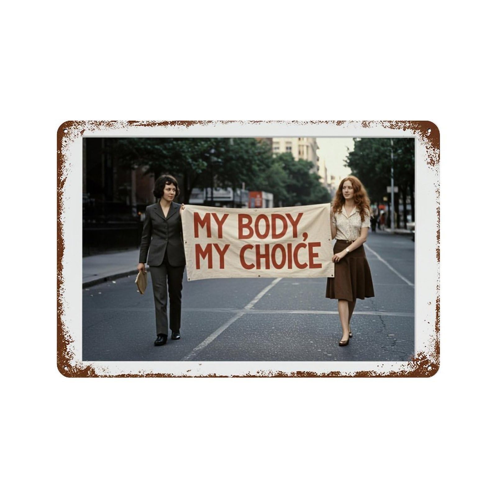 xiaoxiaoshen My Body Choice, Photography S2 Wall Decor Art Metal Tin Poster Modern Home Decor Art Home Bar Shop Decorations Vintage Sign 20x30cm
