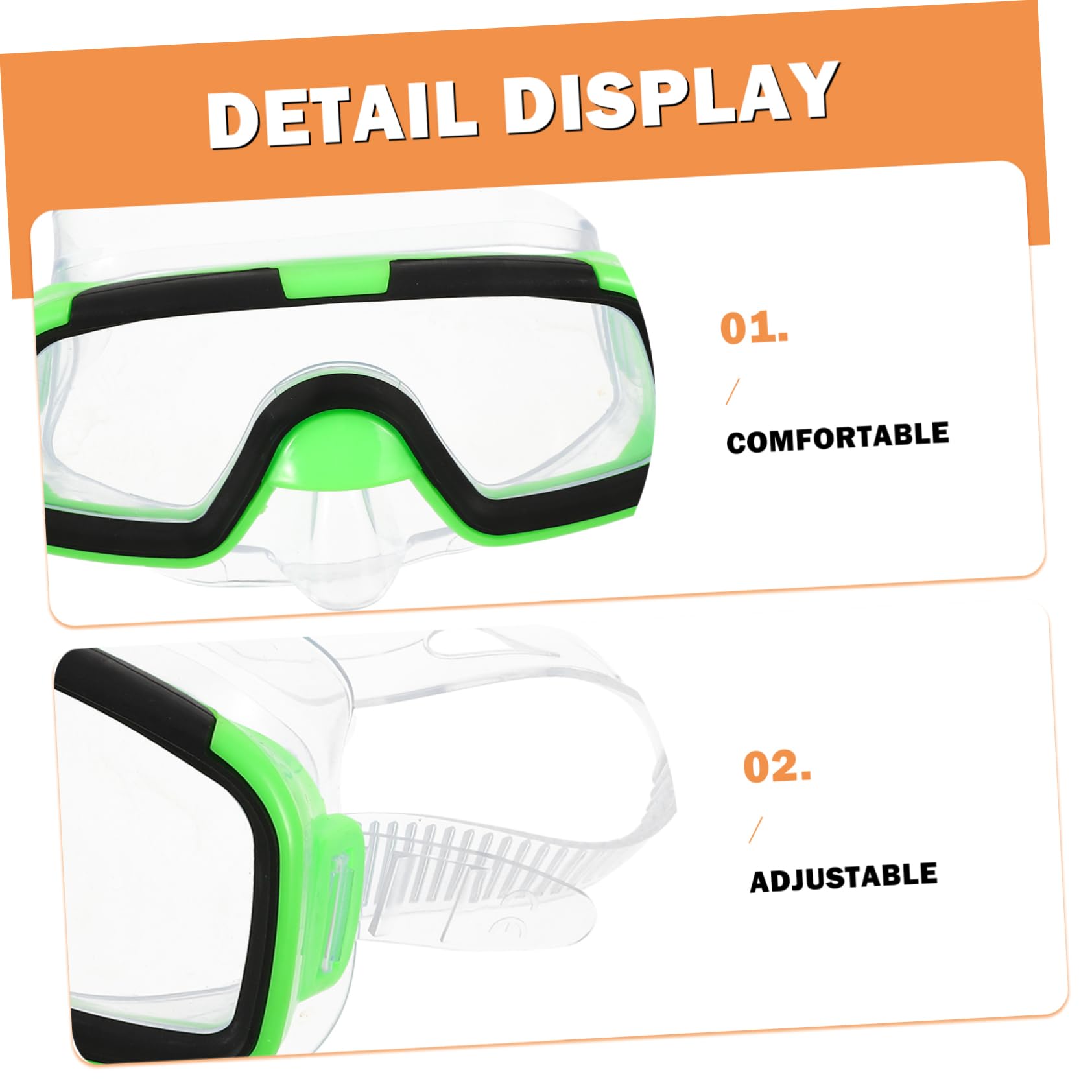 VANZACK Snorkeling Mask and Snorkel Set for Boys and Girls Full Set Short Fins Child Snorkeling Equipment Comfortable Fit