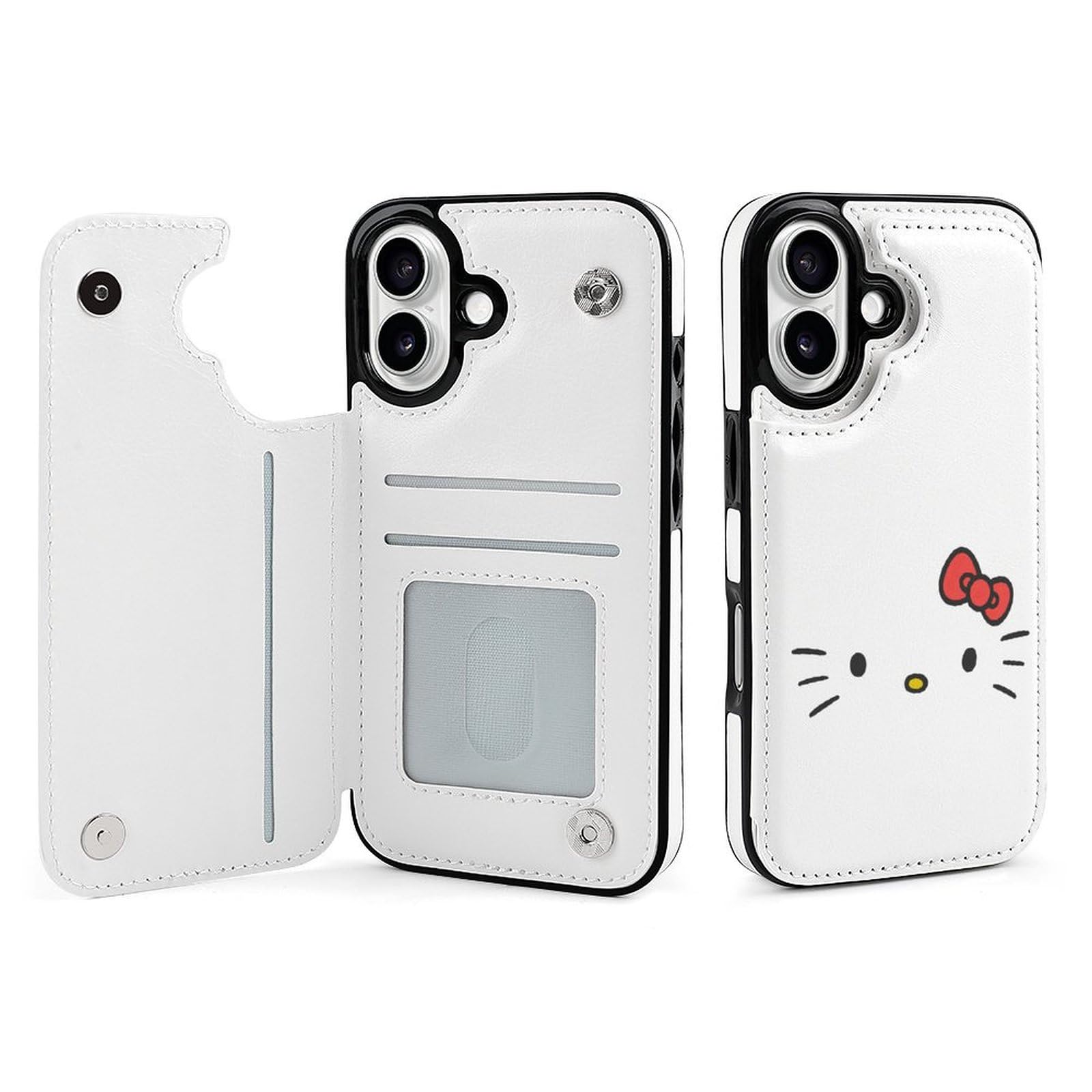 Amazon.co.jp: iPhone 16ケース 手帳型 ハローキティ Iphone16 カバー