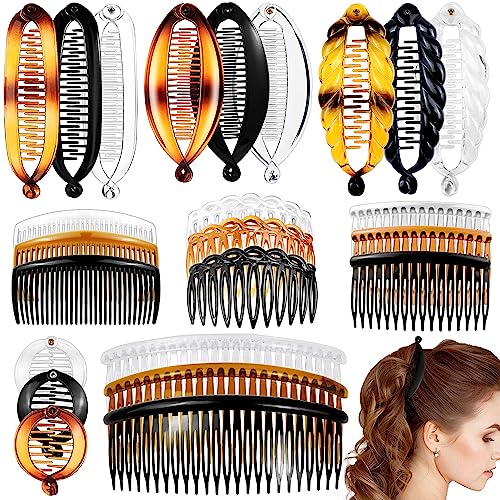 Set de 24 Pinzas Banana Plástico para Cabello miniatura 1