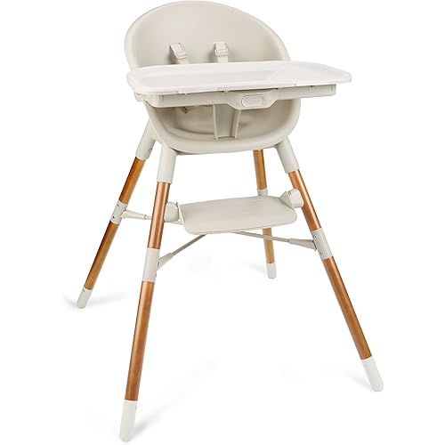 Skip Hop Baby High Chair 4-in-1 Convertible High Chair, EON, Oat