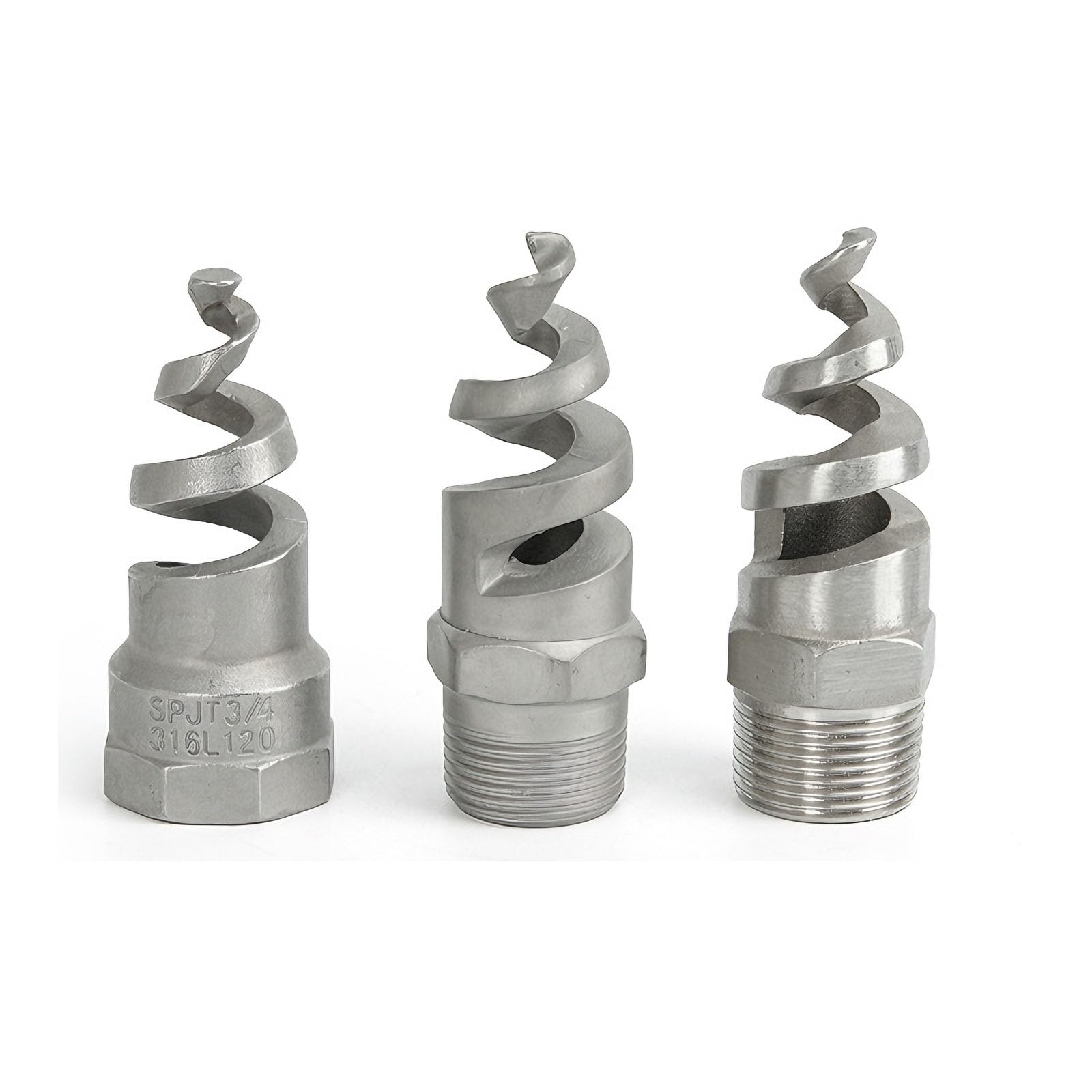 Pulverizador atomizado macho de 3/8" para eliminar el polvo y refrigeración de gas