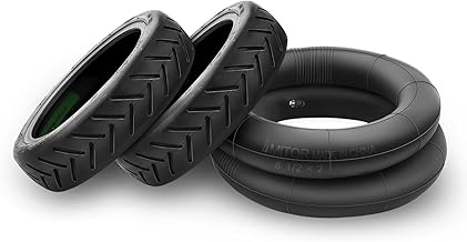 2 Pack Wheels and Camera Scooter 8 1/2 x2, Cover and 8.5 Inch Air Tube for Xiaomi M365/1S/Pro/Pro 2/Essential, 50/75-6.1 Universal Outdoor and Indoor Tire