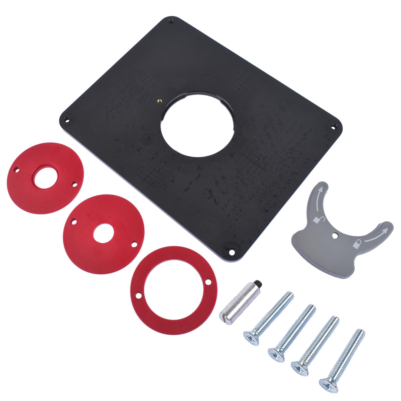Płyta do frezarki stół do frezowania płyta wkładana router Table Insert Plate kompatybilny z PRS4038