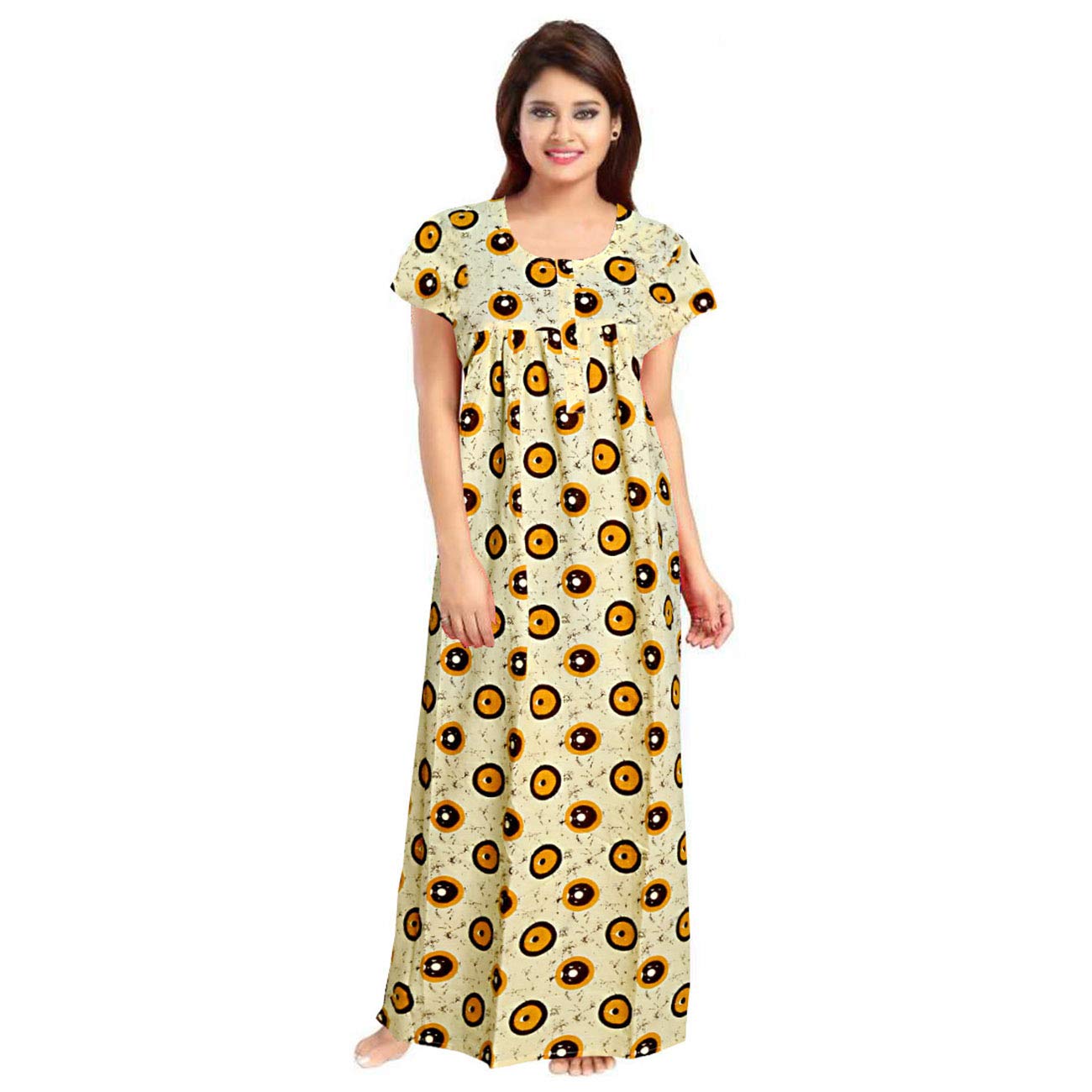 Women's Cotton Kaftan Nighty-picture-58