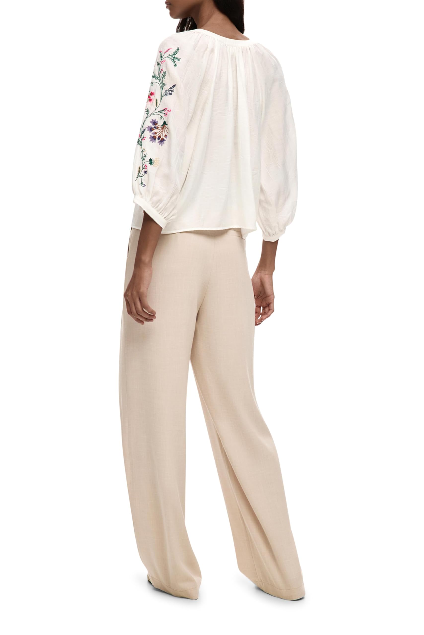 Desigual Damen Roman Bluse (1er Pack)