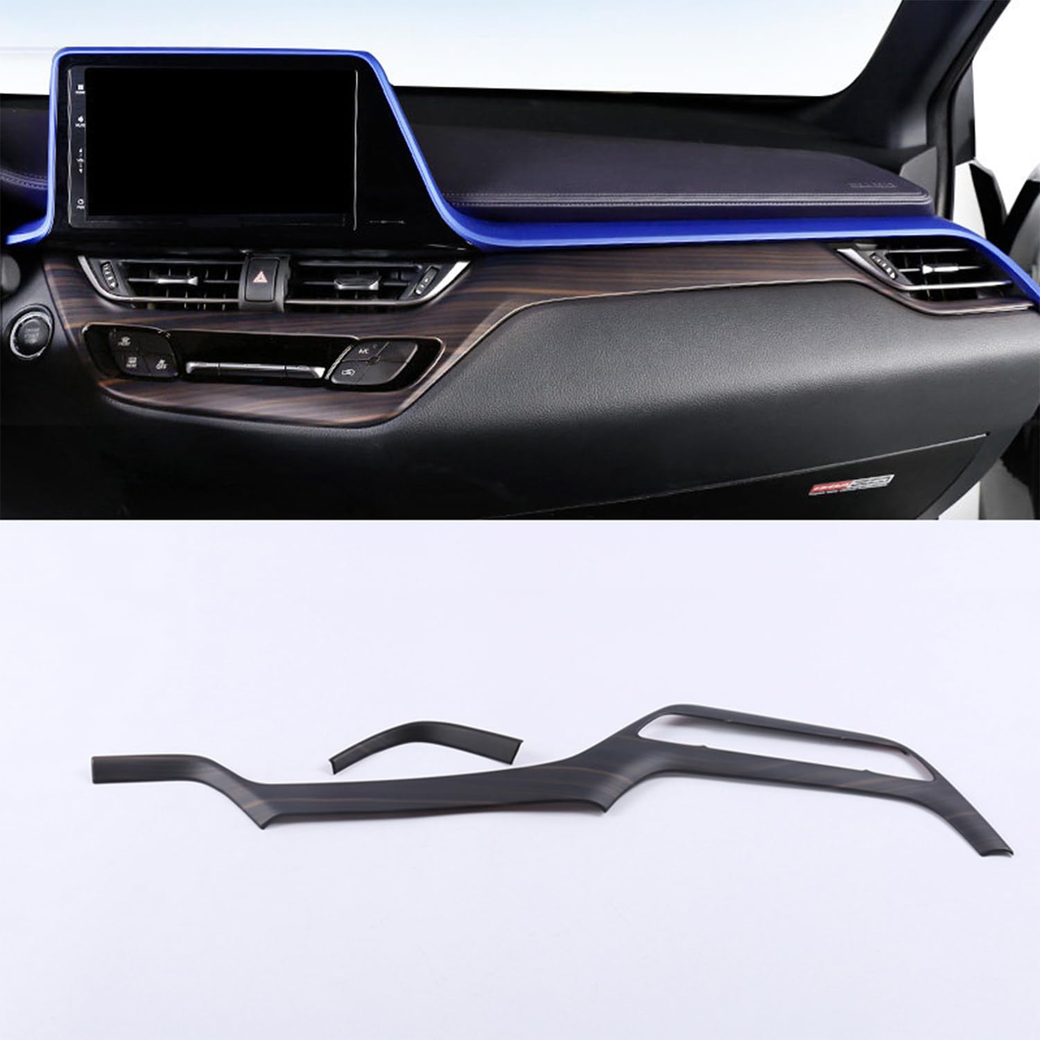 Couvercles Décoratifs Pour Levier De Vitesse Et Rehausseur De Toyota C-HR (2016-2023) - 2 Pièces