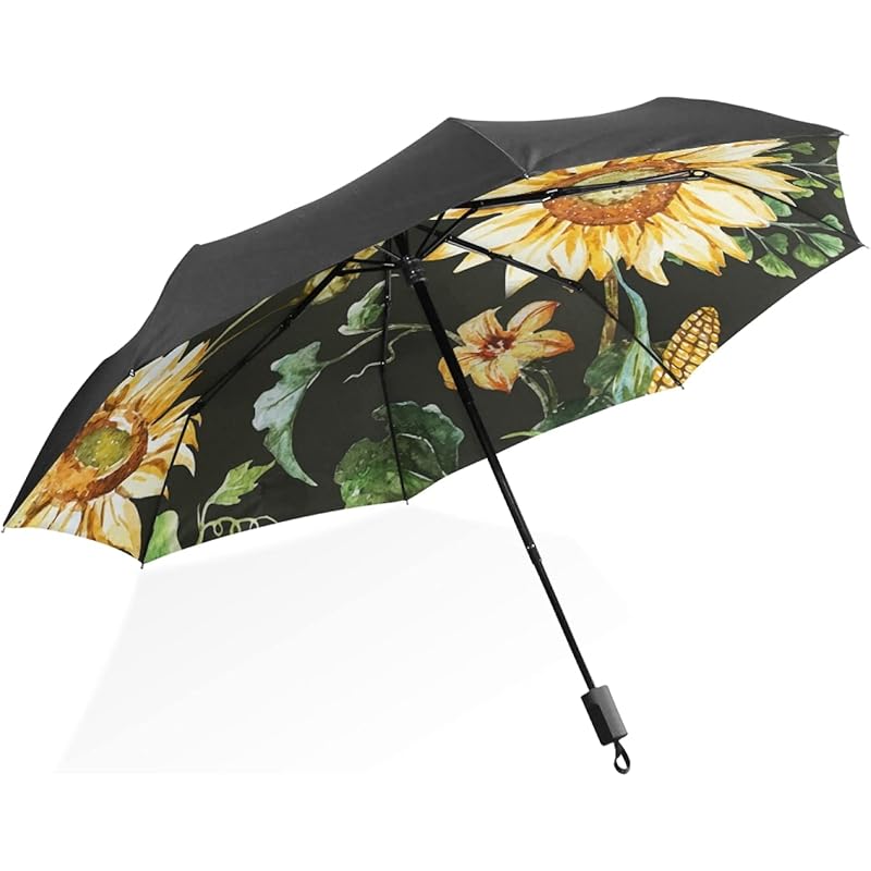 折り畳み傘 おしゃれ 折りたたみ傘 雨傘 日傘 向日葵 ひまわり とうもろこし レディーズ 晴雨兼用 軽量 コンパクト 人気 頑丈 梅雨対策 超撥水 遮光 Uvカット 携帯便利 女の子 紫外線対策 遮熱 グラスファイバー 4beum5orzb Superopticas Com