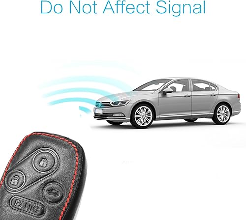 Miniatura 3 de MECHCOS Compatible con Honda Accord Civic Pilot CR-V Element Accord Crosstour Fit Odyssey Ridgeline TL TSX ZDX Clarity Key Fob Funda de cuero