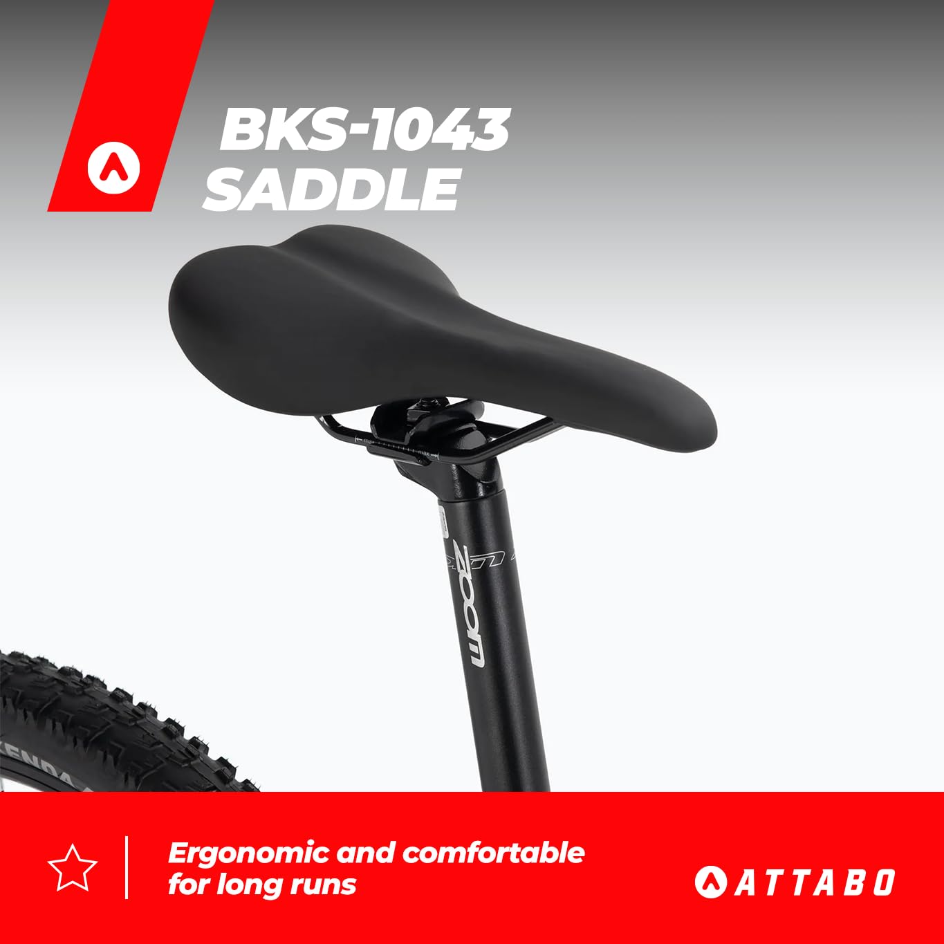 ATTABO Męski Rower ALPE 3.0 z Aluminiową Ramą 17" Ergonomiczan Kierownica Hydrauliczne Hamulce Tarczowe Niebieski Rower Górski z kołami 29" z Akcesoriami Regulowane Siodełko 24-biegowa Przerzutka