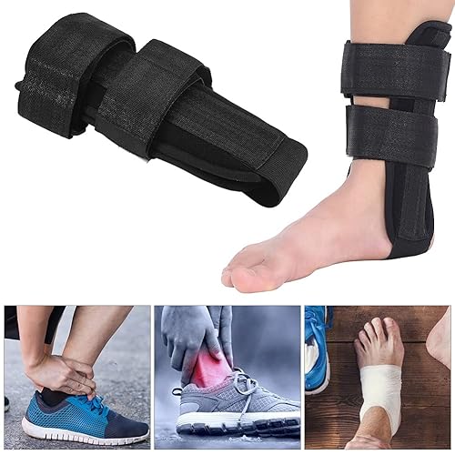 Miniatura 2 de Soporte de tobillo de 3 tamaños, estabilizador de tobillo transpirable, ortesis estabilizadora de pie ajustable, protector de tobillo, protector de