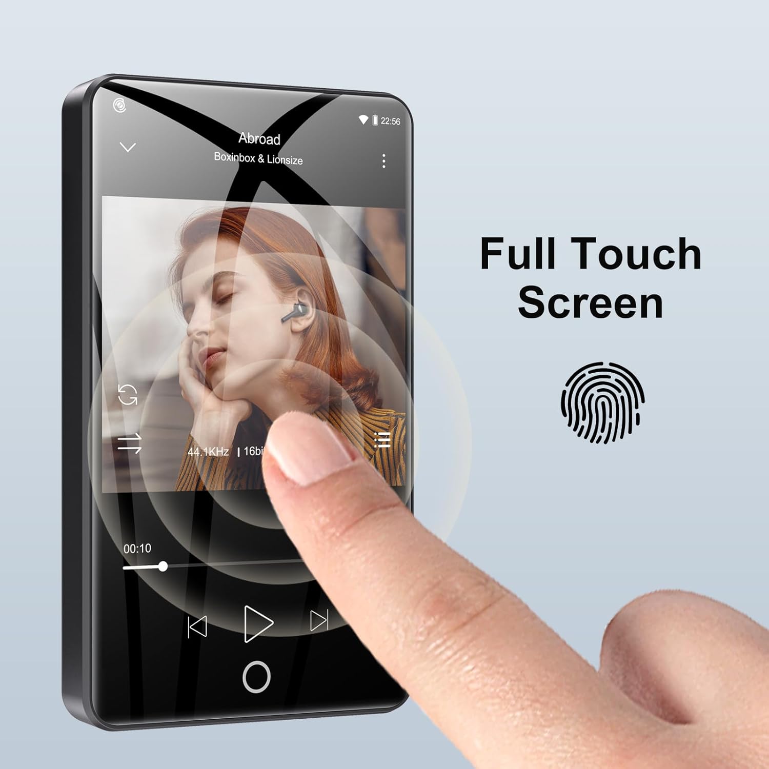 Oilsky 80GB MP3 Player with Bluetooth and WiFi, Mp3(Black) - Image 8