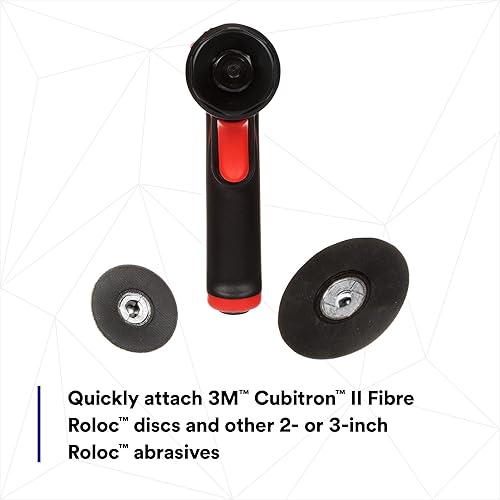 Miniatura 8 de 3M Lijadora de disco con empuñadura de pistola, 33577, 18,000 RPM, 1.969 in y 2.953 in, 1 por caja, herramienta automotriz para rectificado