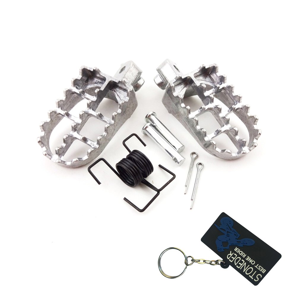 XLJOY Aluminum Footrests For PW50 PW80 TW200 TTR90 Dirt Bike - View #8