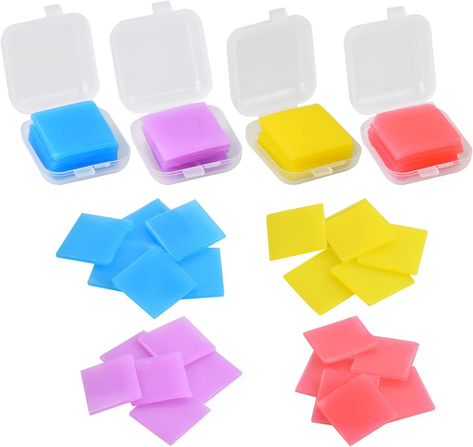 60 Stück Diamond Painting Wachs – 2x2 Cm Klebemasse Für 5D Diamantbilder & DIY Stickerei