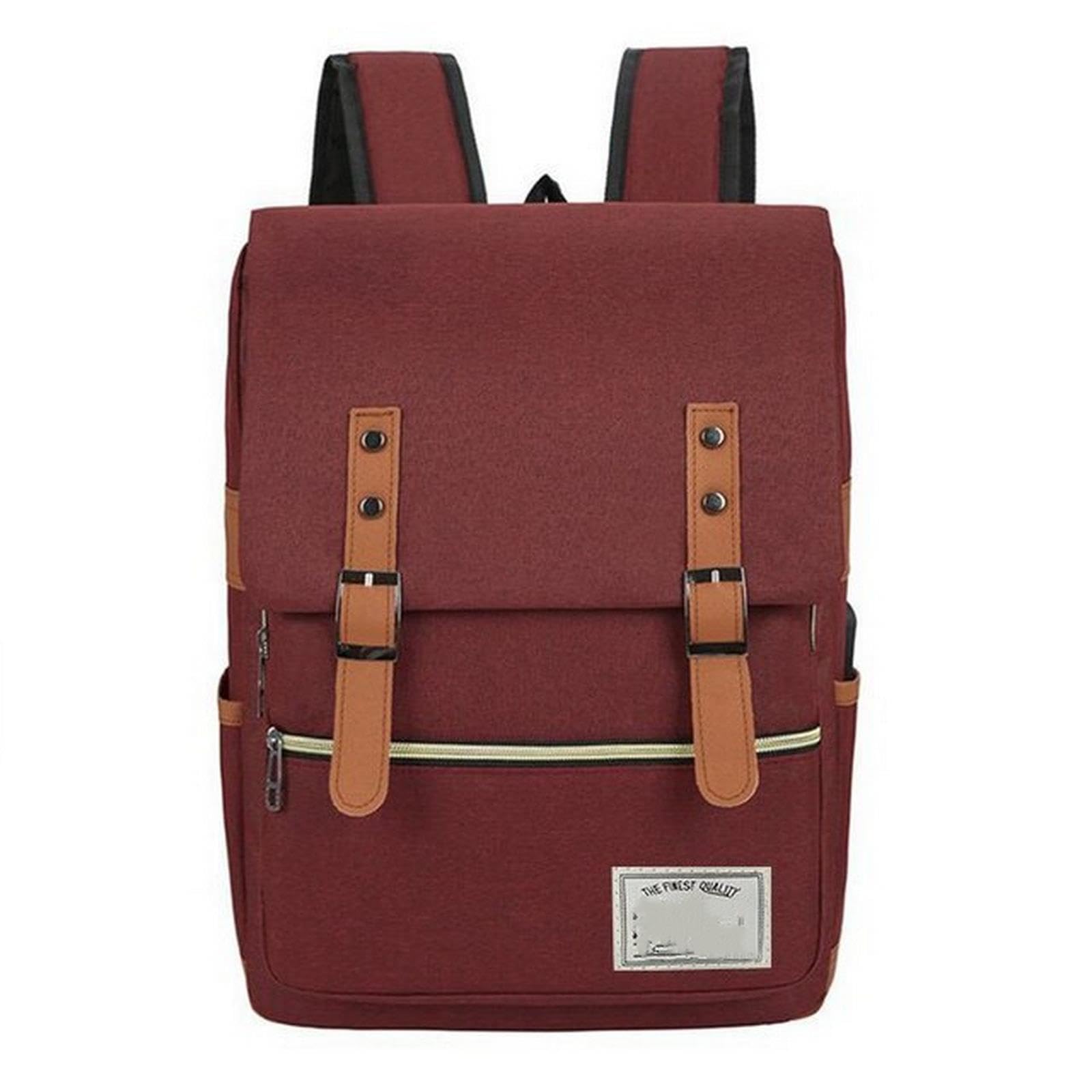 NOGRAX Schulrucksack Schoolbag -Rucksack Laptop Männer Lässig Retro Elegant Wasserdicht