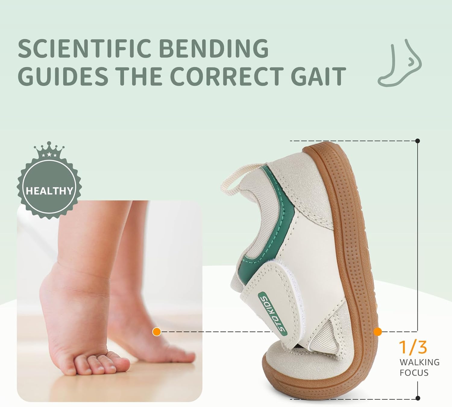 Toddler Wide Toe Box Shoes Barefoot Sneakers Girls Boys Zero Drop First Walking Running Tennis Grounding Shoes - Image 7